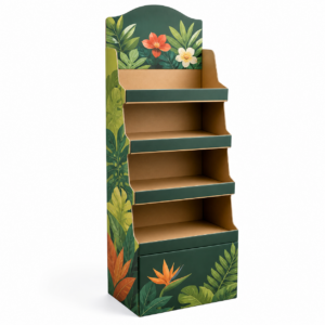 Karton ürün display stand — perakende teşhir standı