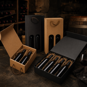 Şişe Taşıyıcı Hediye Kutusu — Wine Box