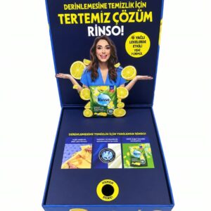 Markaya Özel Promosyon ve Lansman Kutusu, özel üretim kutu örneği