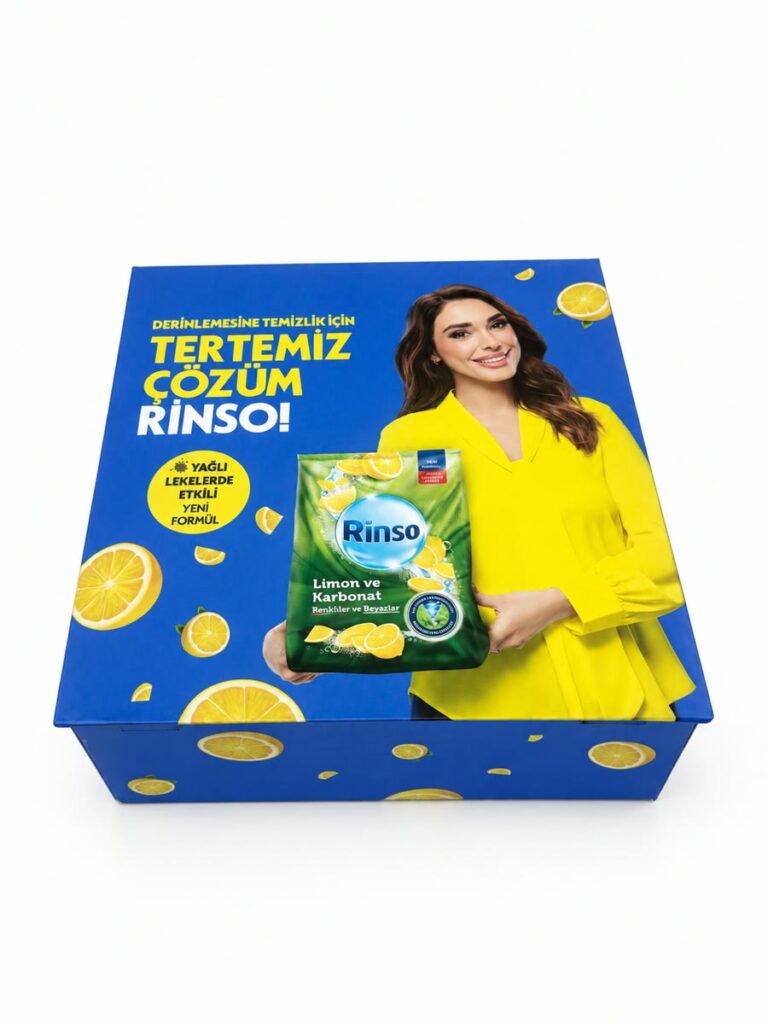 Premium Kurumsal Hediye Seti Kutusu, özel üretim kutu örneği